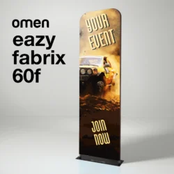 Omen Easy Fabrix [x222] Σταντ Διαφήμισης Αλουμινίου / Υφάσματος