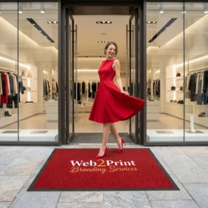 Ταπέτo Πατάκι Εισόδου με Λογότυπο Εξωτερικής Χρήσης Εσωτερικής Χρήσης